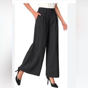 Black Trouser Pants-Flair, vintage